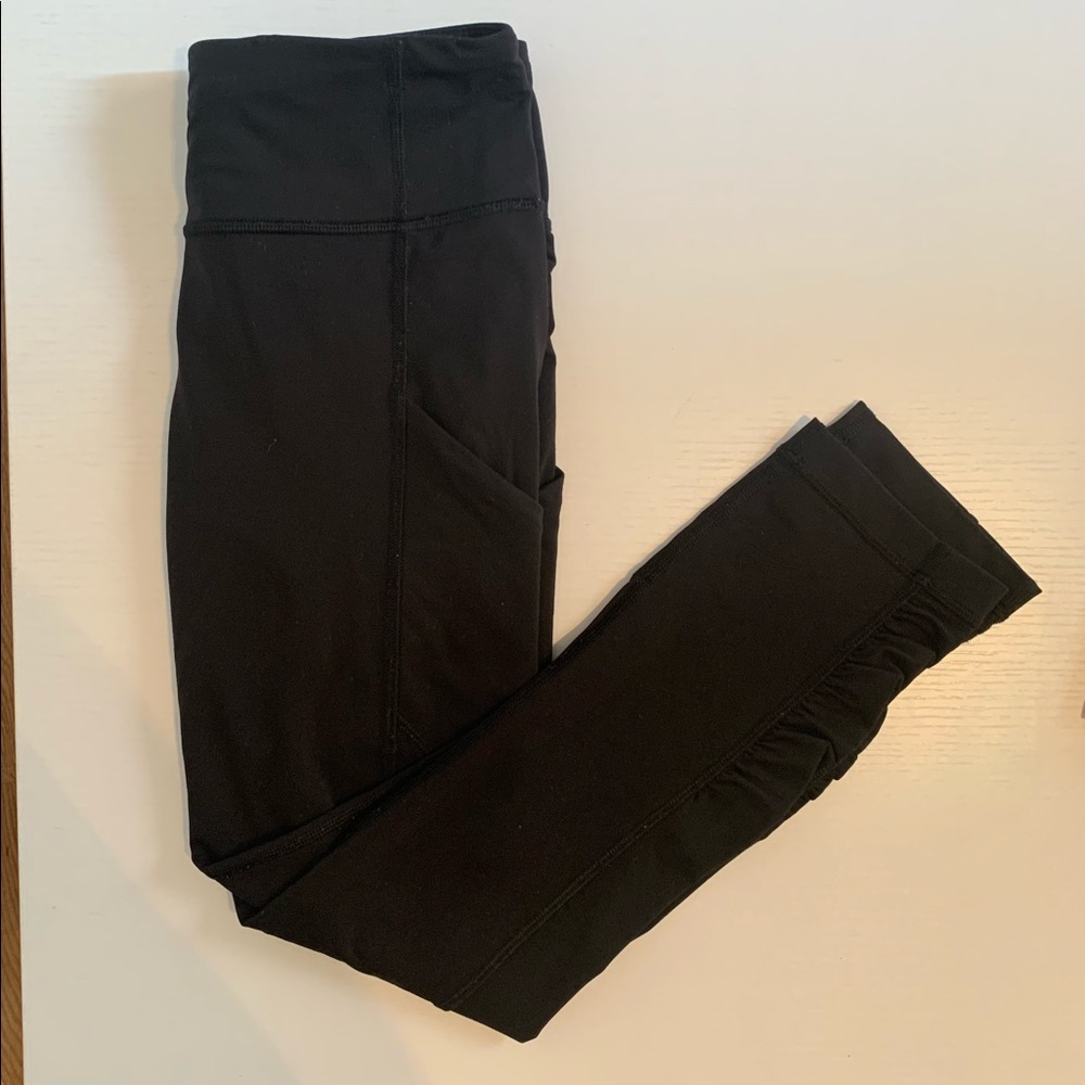Lululemon Running Cropped Leggings Sz 4